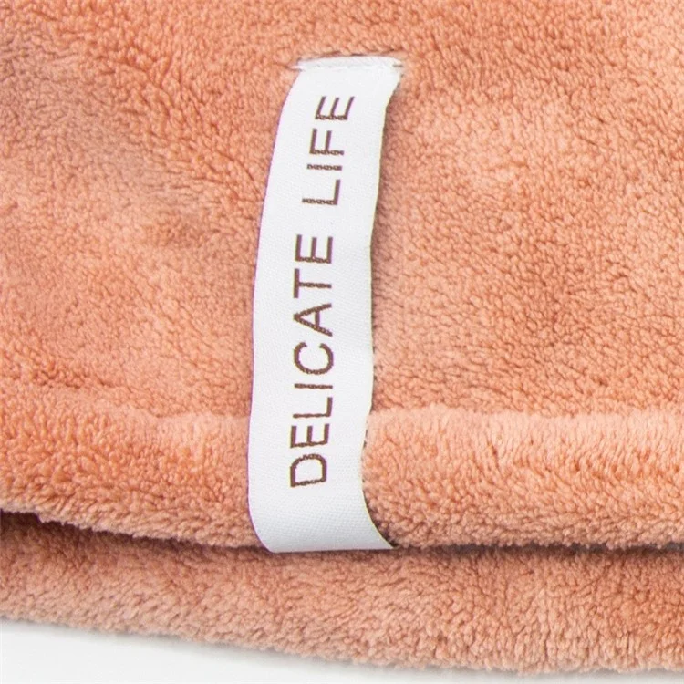 Serviette de bain en Coral Fleece super absorbante et séchage rapide - Brique Rouge
