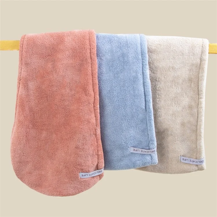 Serviette de bain en Coral Fleece super absorbante et séchage rapide - Brique Rouge