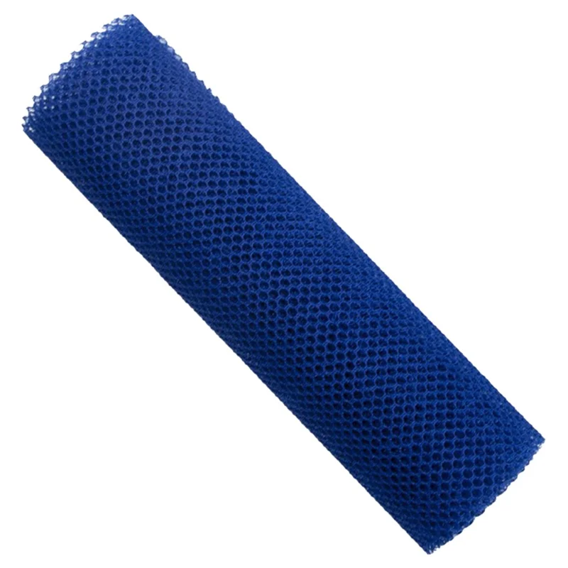 African Net Sponge Mesh Back Scrubber Bath Towel Nylon Shower Exfoliating Cloth - Blue