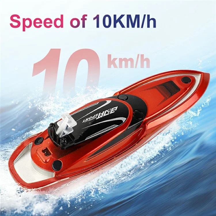 777-214 2,4 Ghz de Alta Velocidade RC Speedboat Children's Remote Control Boat Toys - Laranja