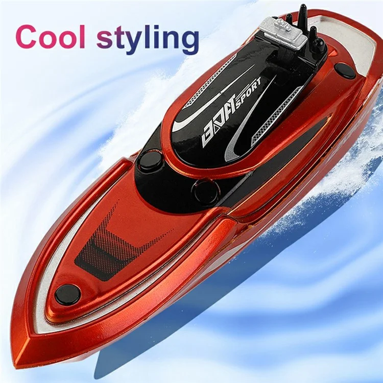 777-214 2,4 Ghz de Alta Velocidade RC Speedboat Children's Remote Control Boat Toys - Laranja