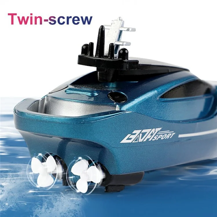 777-214 2,4 Ghz de Alta Velocidade RC Speedboat Children's Remote Control Boat Toys - Laranja