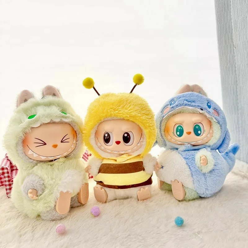 17 cm dukketoj til dukker tøj til pyntetøj / figurer (uden dukke) - stegede rejer