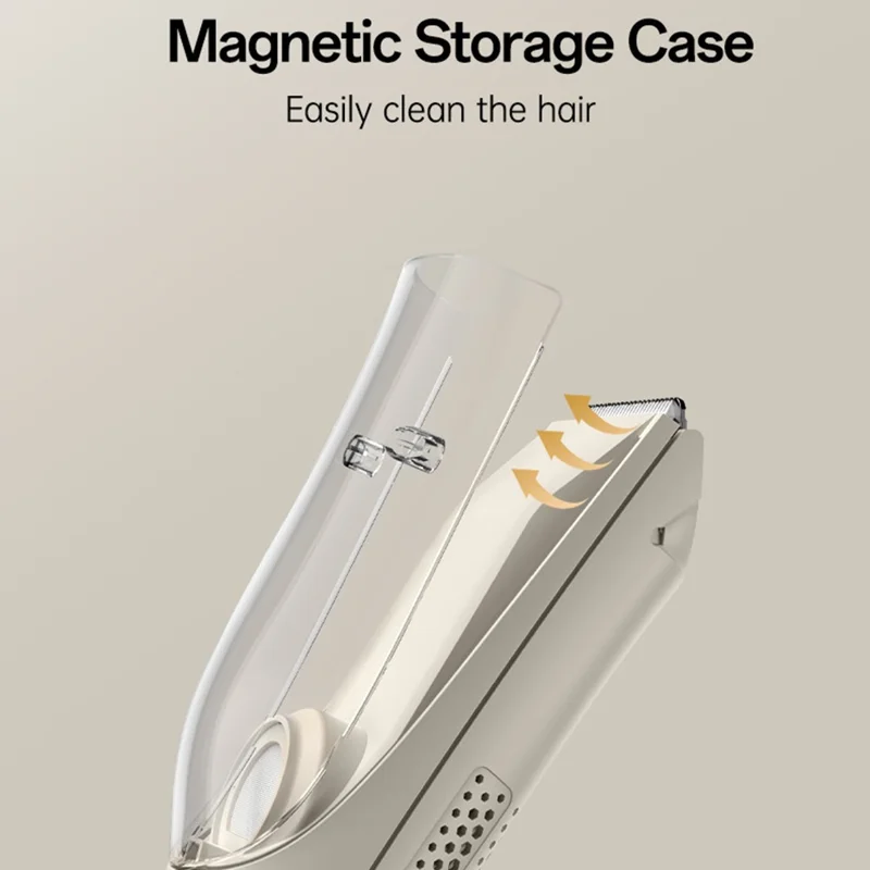 YESIDO MG19 For Children Hair Clipper with Smart Digital Display Cool Ceramic Blade 2 Speed Mode Hair Trimmer - White