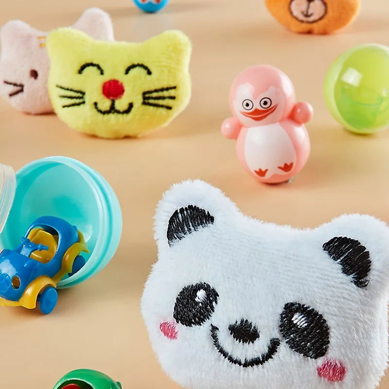 SJL6739 Claw Machine for Kids Spaceman Capsule Claw Game Prizes Toy 2 Power Supply Modes - Pink