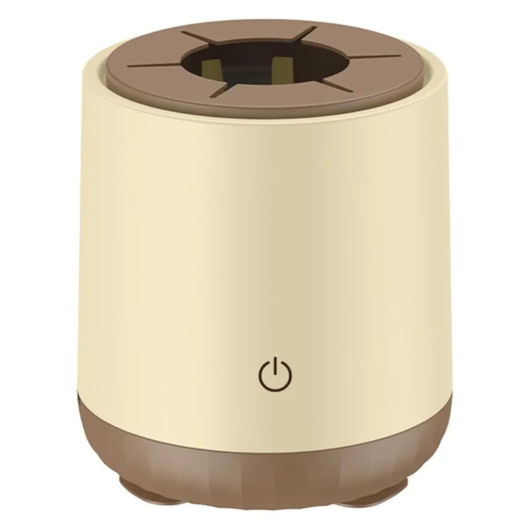 Electric Milk Bottle Shaker USB Rechargeable No Lumps Automatic Baby Milk Powder Mixing Machine - Khaki