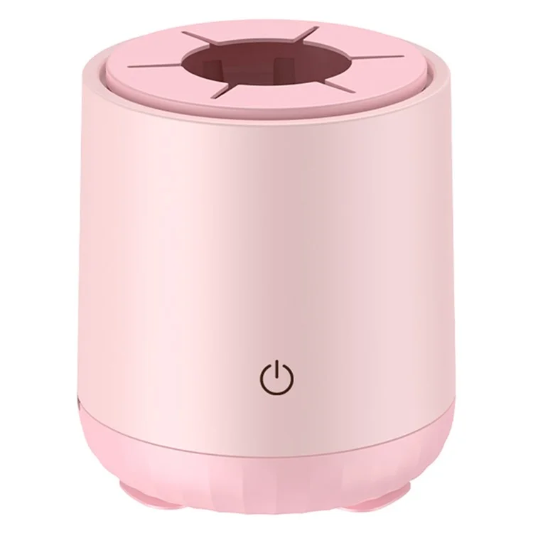 Electric Milk Bottle Shaker USB Rechargeable No Lumps Automatic Baby Milk Powder Mixing Machine - Pink