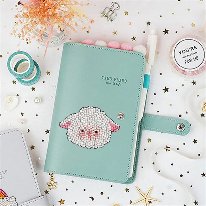 1 Set DIY Art Acrylic Diamond Painting Stickers Kid's Self-Adhesive Sticker Paper Kit for Girls, Boys - SS122