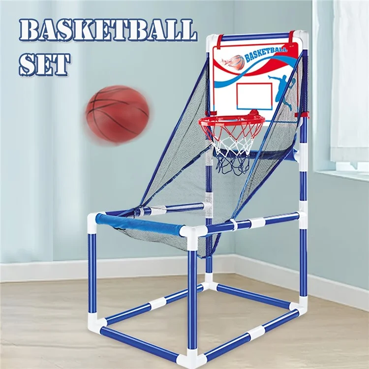 8803 Toddlers Foldable Basketball Hoop Kids Boys Portable Playset Sports Center Toys, Size: M