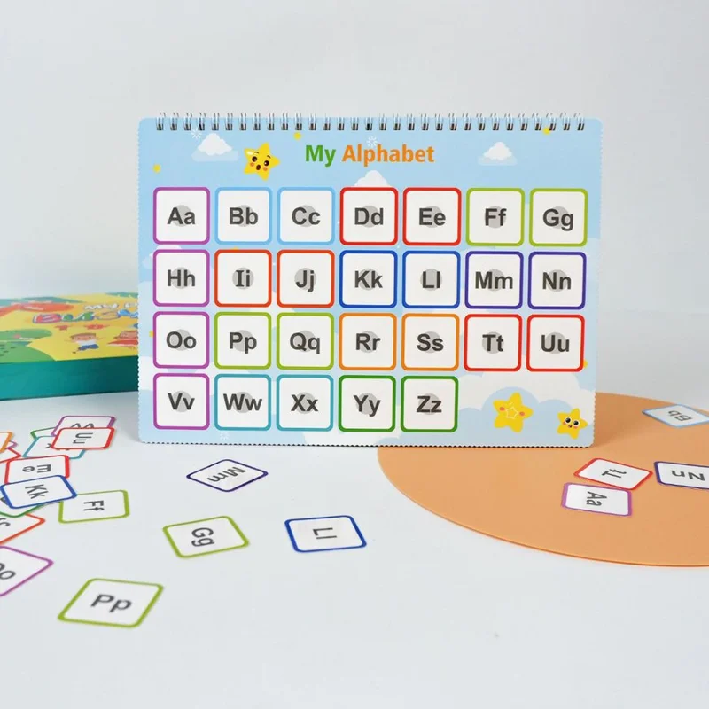 Montessori 16 Theme Toddler Busy Book Preschool Teaching Aids Parent-Child Educational Toy