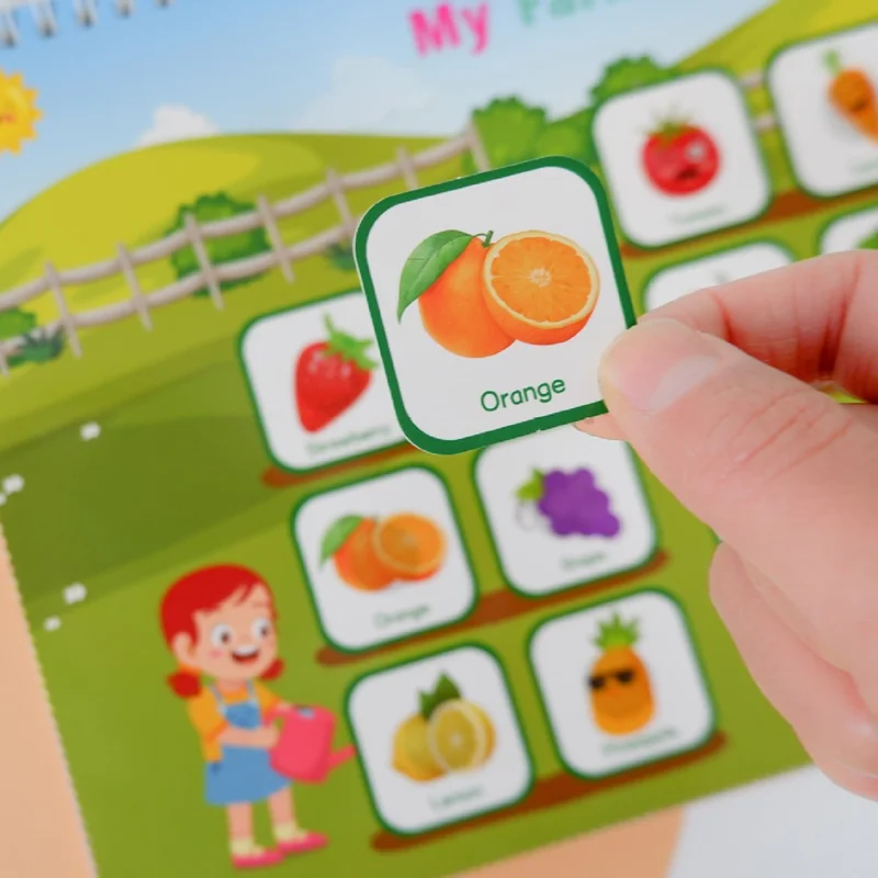 Montessori 16 Theme Toddler Busy Book Preschool Teaching Aids Parent-Child Educational Toy