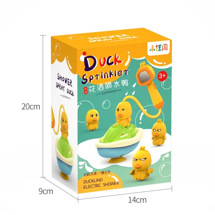 Sprinkler di Anatra Elettrica Carina Giocattolo Giocattolo Anatrocco in Barca Mini Portano Portatile a Spruzzo Per Bambini Per Bambini e Bambini