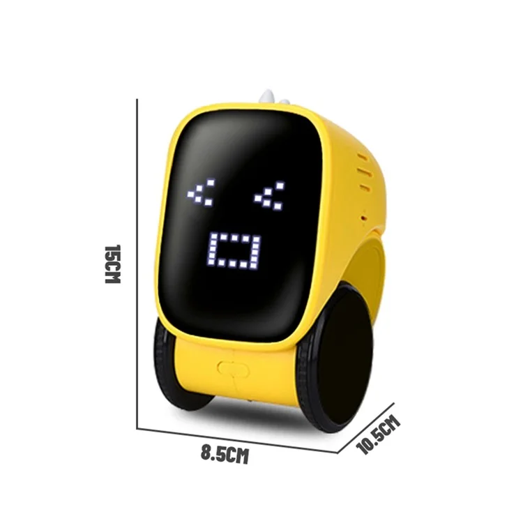 YT6629 Robot Inteligente con Control de Voz, Grabación Interactiva y Sensores Táctiles para Aprendizaje Temprano y Programación Infantil - Rosa