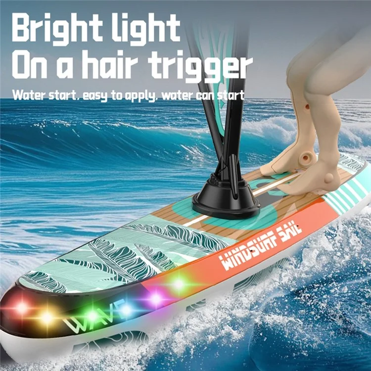 HC-811 Bateau de course à voile télécommandé pour compétition de yacht, pour intérieur et extérieur - Vert