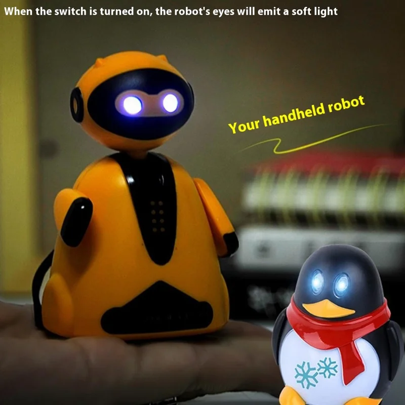 Ljussensorisk linjeföljande robotleksak Utbildningsleksak för barn med ritpenna Induktiv pennrobot - Gul