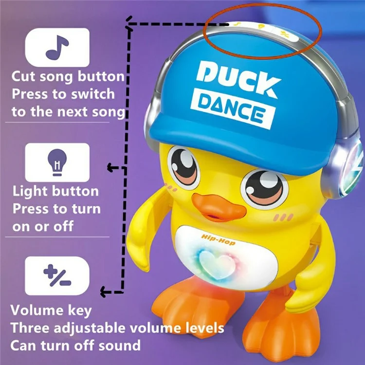S-004A Dancing Animal Toy Electric Singing Swaying Educational Toddler Toy with Lights and Music - Red / Owl