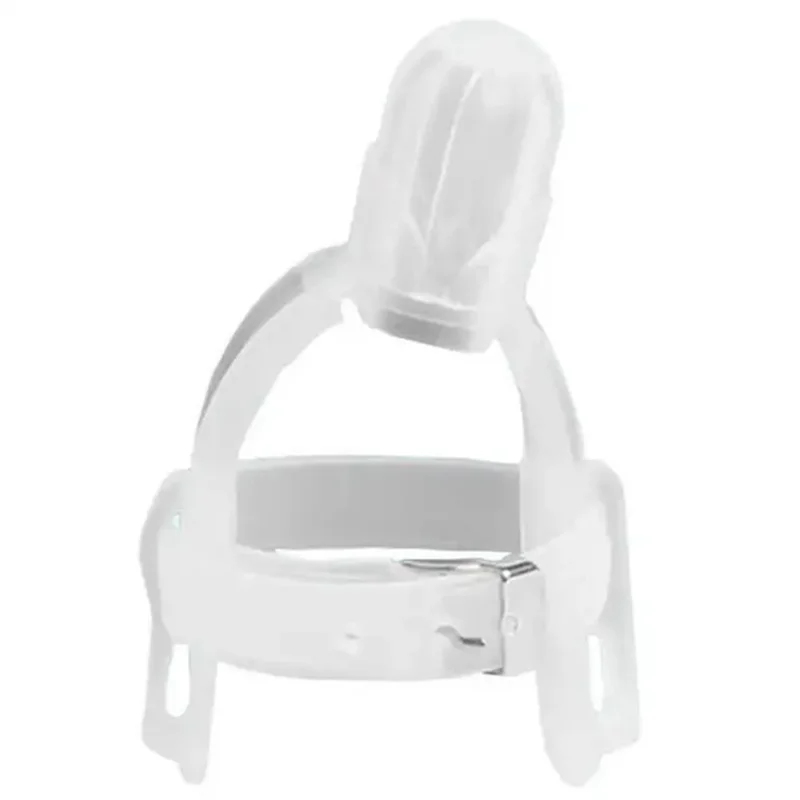 MUMMABUBBA Silicone Baby Finger Guard Non-Toxic Toddler Stop Thumb Sucking Wrist Band (No FDA, BPA Free) - Transparent