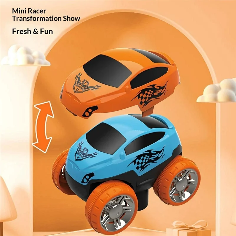 Anti-Gravity Electric Track Car Toy 46Pcs DIY Building Blocks Railway Set Roller Coaster Interactive Toy for Boys Girls