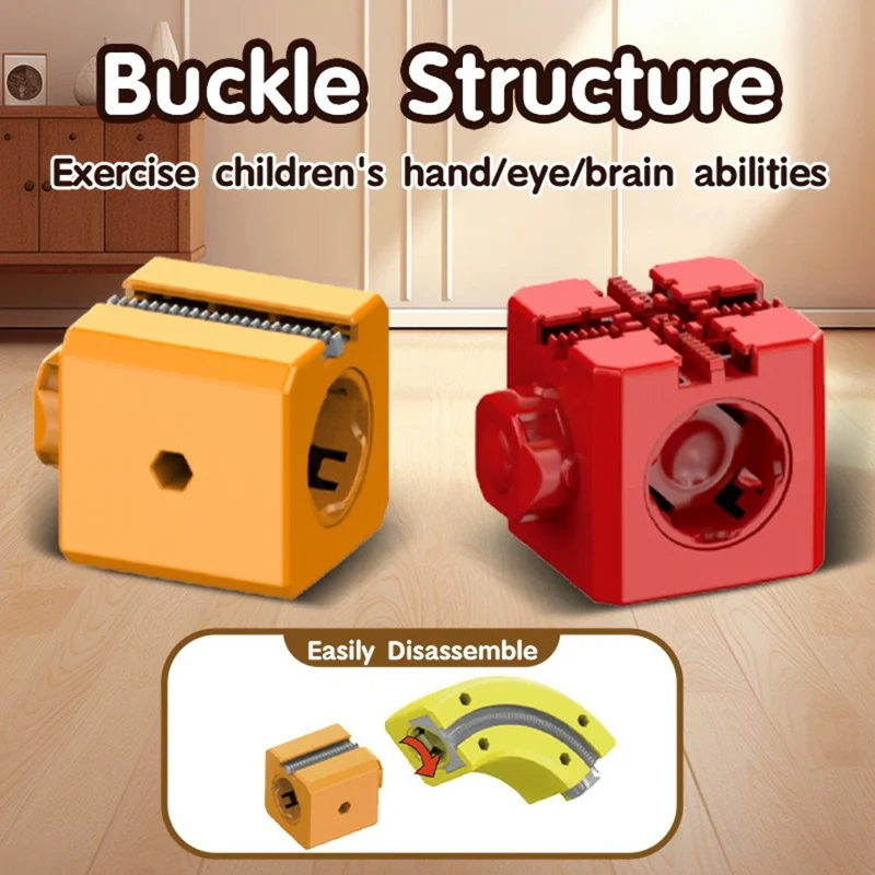 81Pcs Magnetic Train Track Set Building Block Educational Toy DIY Assembly Electric Railway for Children