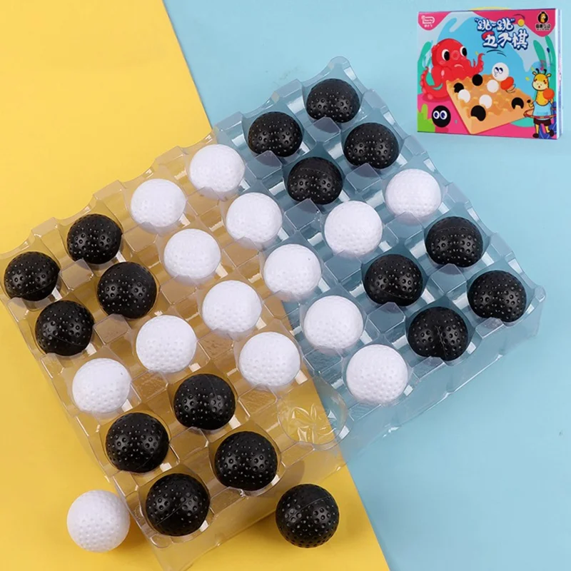 XIAO FEI Five in a Row Game Line Up 5 Educational Board Game Family Interactive Toy