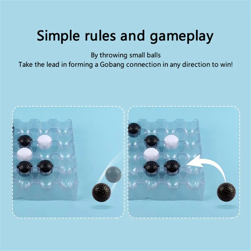 XIAO FEI Five in a Row Game Line Up 5 Educational Board Game Family Interactive Toy