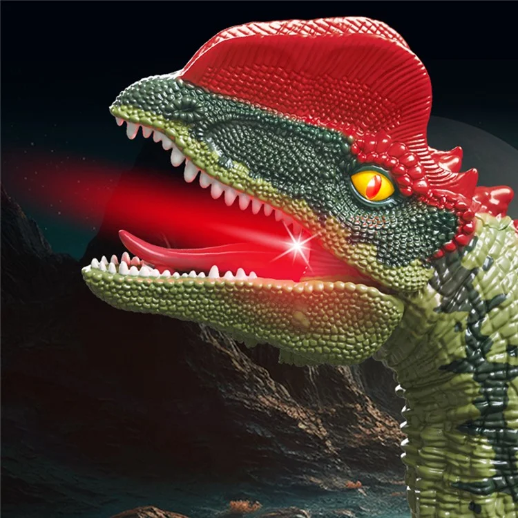 SM020 Kinder 2.4G gehende Dinosaurierspielzeug mit Sound, Licht-Simulationsmodell Elektrisches RC-Dinosauriermodell-Spielzeug - Tyrannosaurus Rex