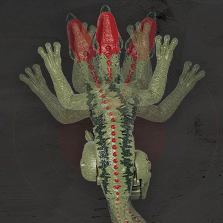 SM020 Kinder 2.4G gehende Dinosaurierspielzeug mit Sound, Licht-Simulationsmodell Elektrisches RC-Dinosauriermodell-Spielzeug - Tyrannosaurus Rex