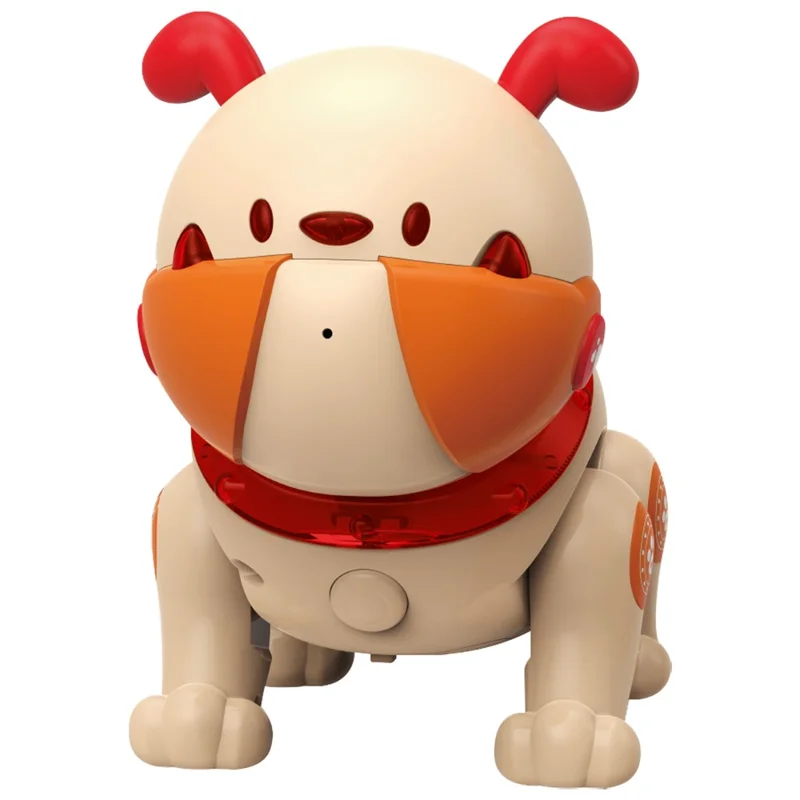 BG1539 Voice Recording Children Educational Robot Dog Touch Sensitive Interactive Toy - Orange