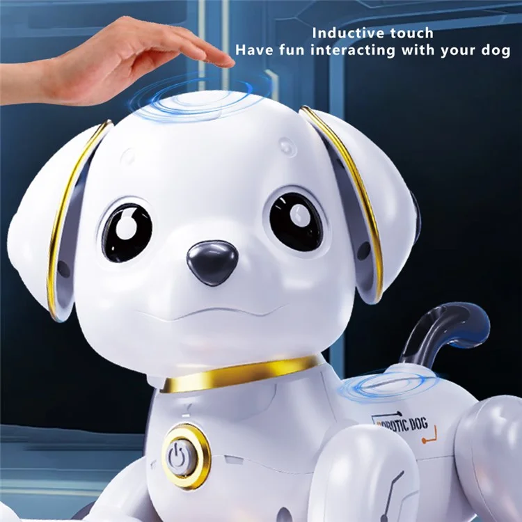 GY799D-7 Controle Remoto Inteligente de Cachorro RC Robótico Filhote de Toque Controle Brinquedo Eletrônico de Estimação Robô Programável