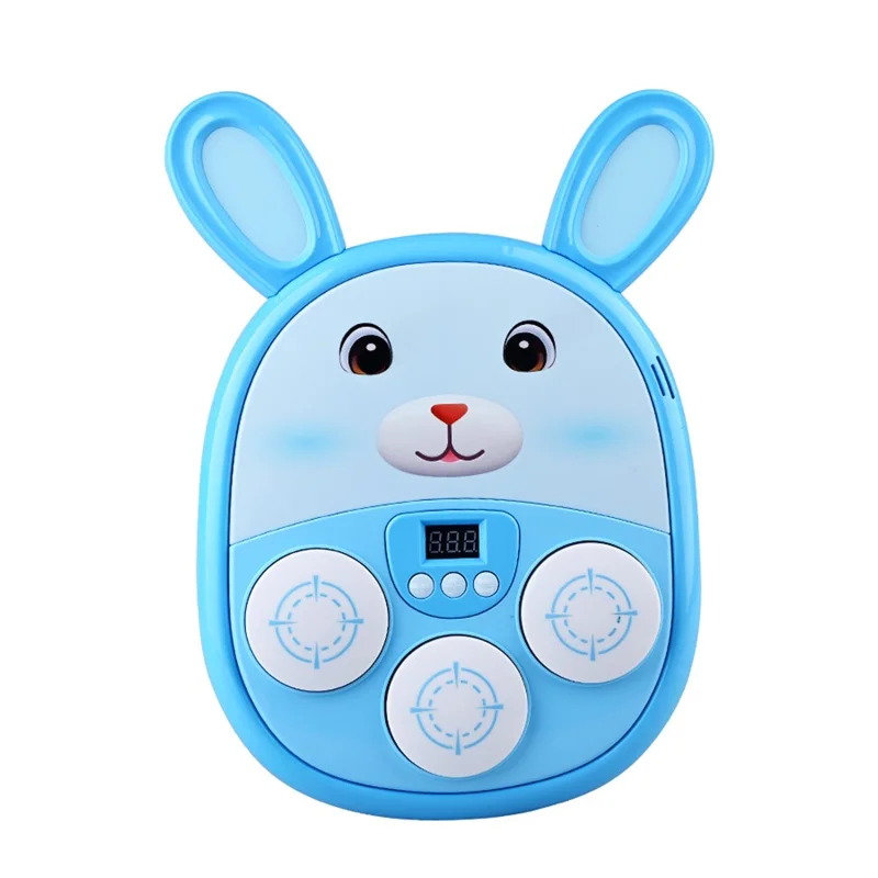 SJL3607 / SJL3609 Cartoon Tier Musik-Boxmaschine für Kinder - Elektronisches Reaktions-Rhythmusspielzeug - Braun