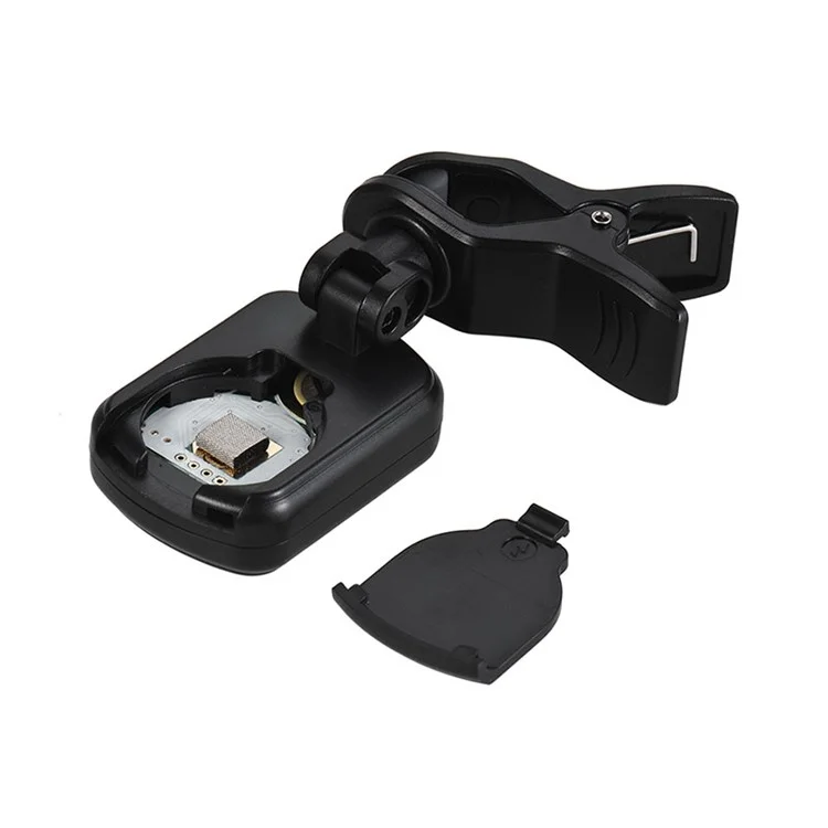 AROMA AT-01A LCD Display Guitar Tuner Rotatable Clip-on Tuner for Chromatic Acoustic Guitar Bass Ukulele Guitar Accessories