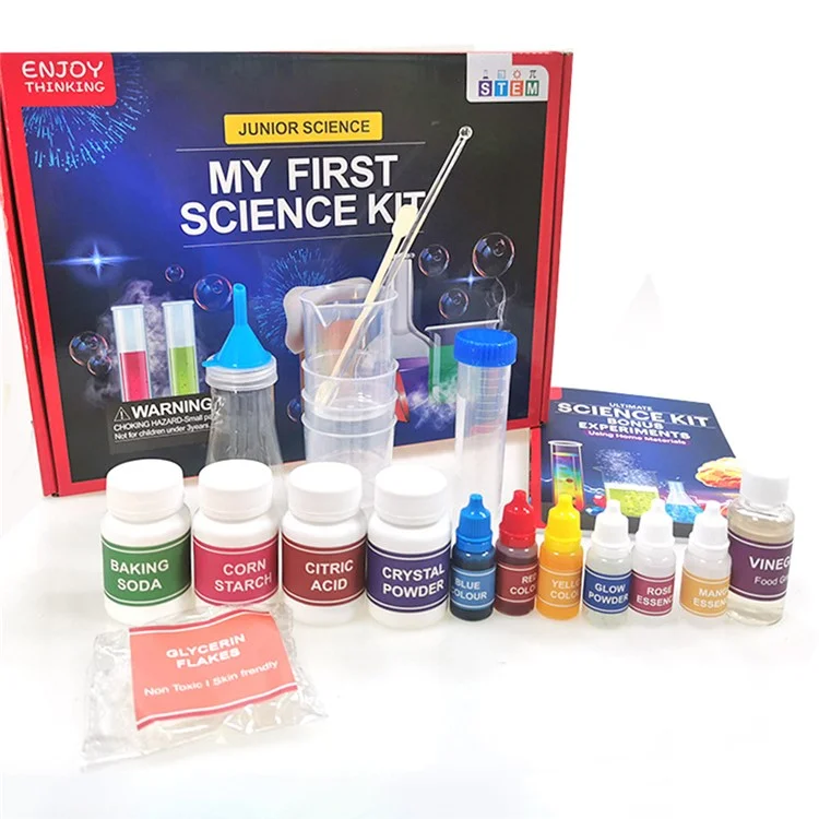 Kit de experimentos científicos para niños 100+ experimentos Juego educativo STEAM para estudiantes de escuela primaria