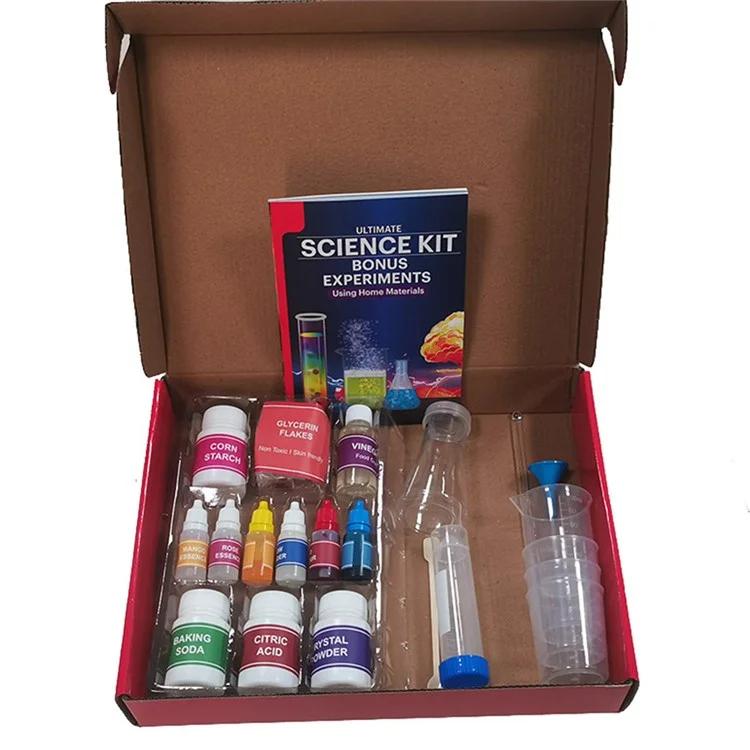 Kit de experimentos científicos para niños 100+ experimentos Juego educativo STEAM para estudiantes de escuela primaria