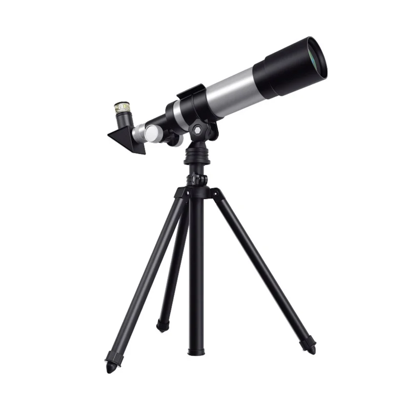 1020 / 1018 STEAM Education Telescope High Magnification Astronomical Telescope for Students / Children Scientific Experiment Toy - Style A
