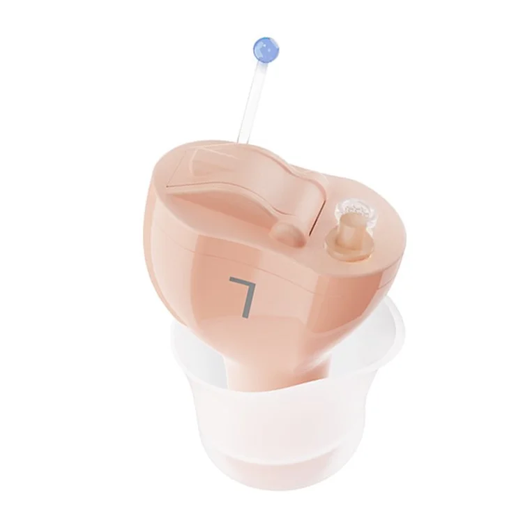 F23D3 1 Pair Invisible CIC Hearing Amplifier 16 Channels Noise Reduction Wireless Hearing Aid for Elderly Deaf