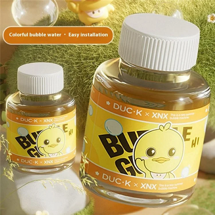 333-18 Bubble Machine Toy Electric Handheld Automatic Multi-Hole Bubble Gun for Kids - Yellow