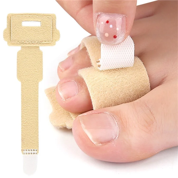 011 1 Pièce Séparateur d'Orteils Correcteur d'Hallux Valgus Écarteur d'Orteils Redresseur avec Plaque en Aluminium Intégrée - Noir