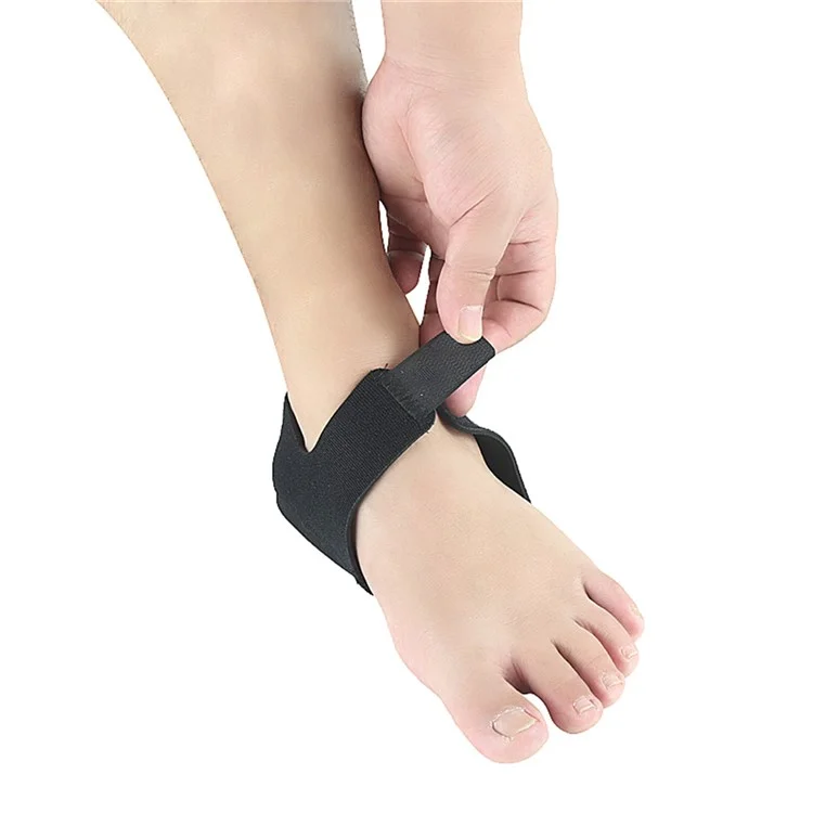 1 Paar Größe L Magisches Klebeband Fersenschutz Verstellbares Gel-Kissen für Fersengelenkschmerzen / Plantarfasziitis - Beige