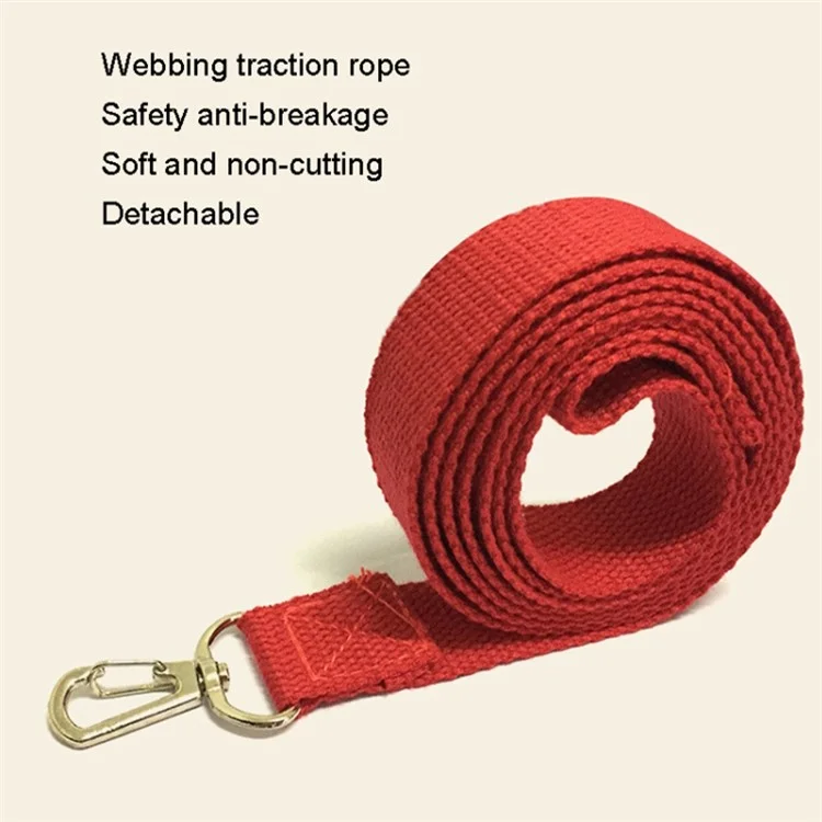 Wings Design Baby Toddler Walking Harness Kids Safety Harness with Rein Strap - Vermelho