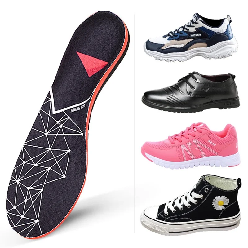 068 1 Paire de Semelles Orthopédiques pour Fasciite Plantaire avec Support de Voûte Plantaire pour Pieds Plats, Taille S