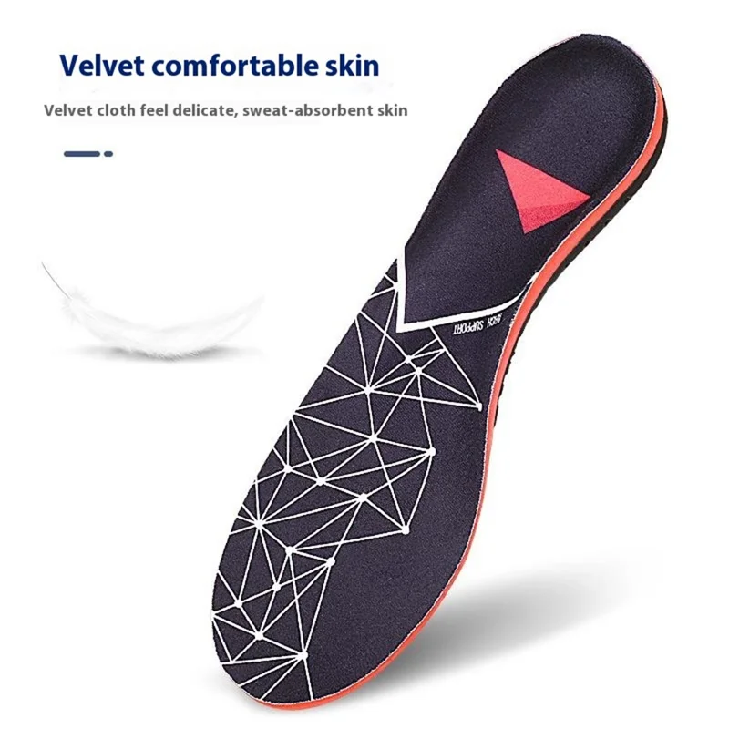 068 1 Paire de Semelles de Support de Voûte Plantaire à Haute Voûte, Taille XL