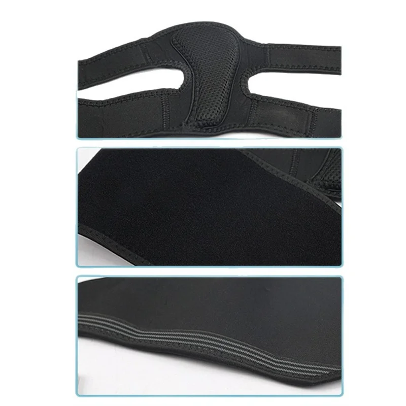Foot Drop Support Ankle Brace 4 Straps Adjustable Plantar Fasciitis Splint for Walking Stability - Left
