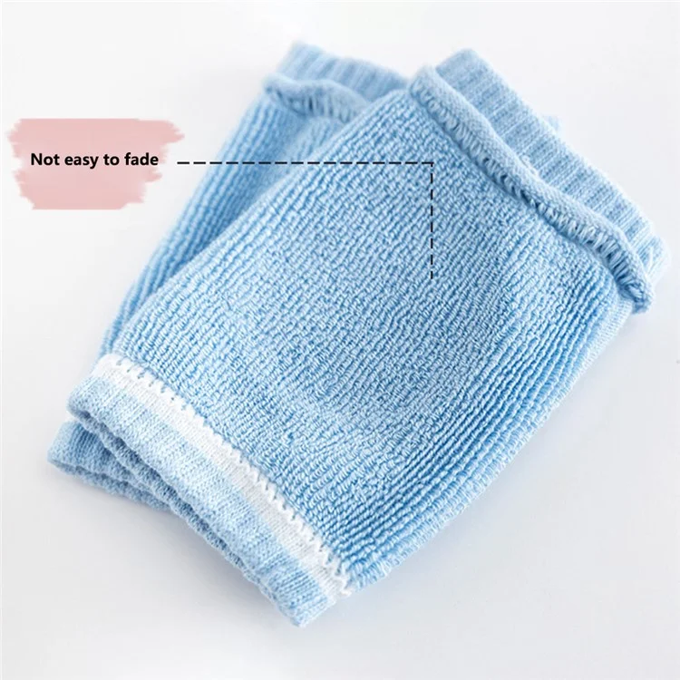 Patrón de Cara Sonriente Protector de Rodilla para Bebés Recién Nacidos, Antideslizante, para Gatear - Rosa