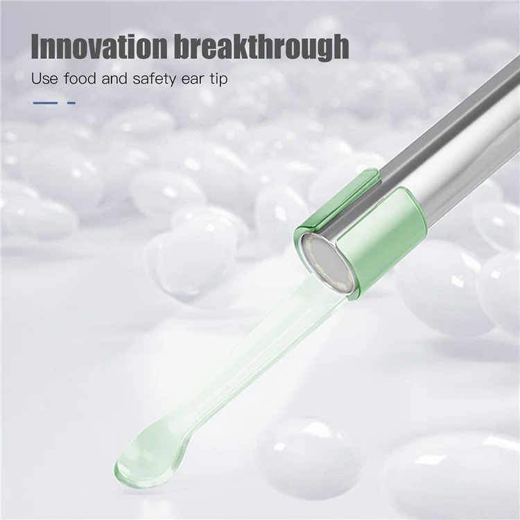 Z10 WiFi Visual Earwax Removal Tool Wireless Earwax Cleaner Digital Otoscope Ear Wax Cleaning Tool - White