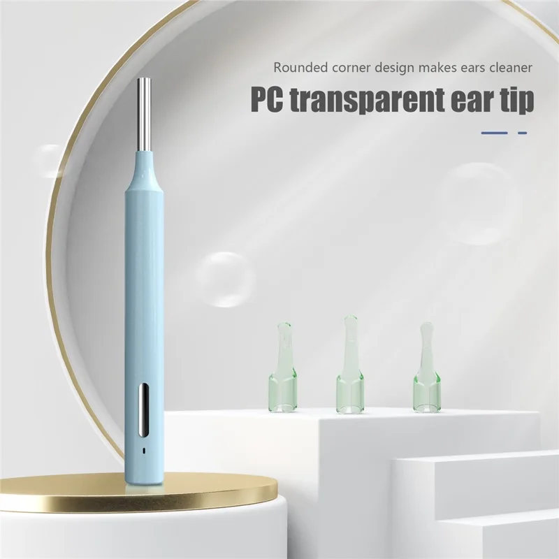 Z10 WiFi Visual Earwax Removal Tool Wireless Earwax Cleaner Digital Otoscope Ear Wax Cleaning Tool - Pink