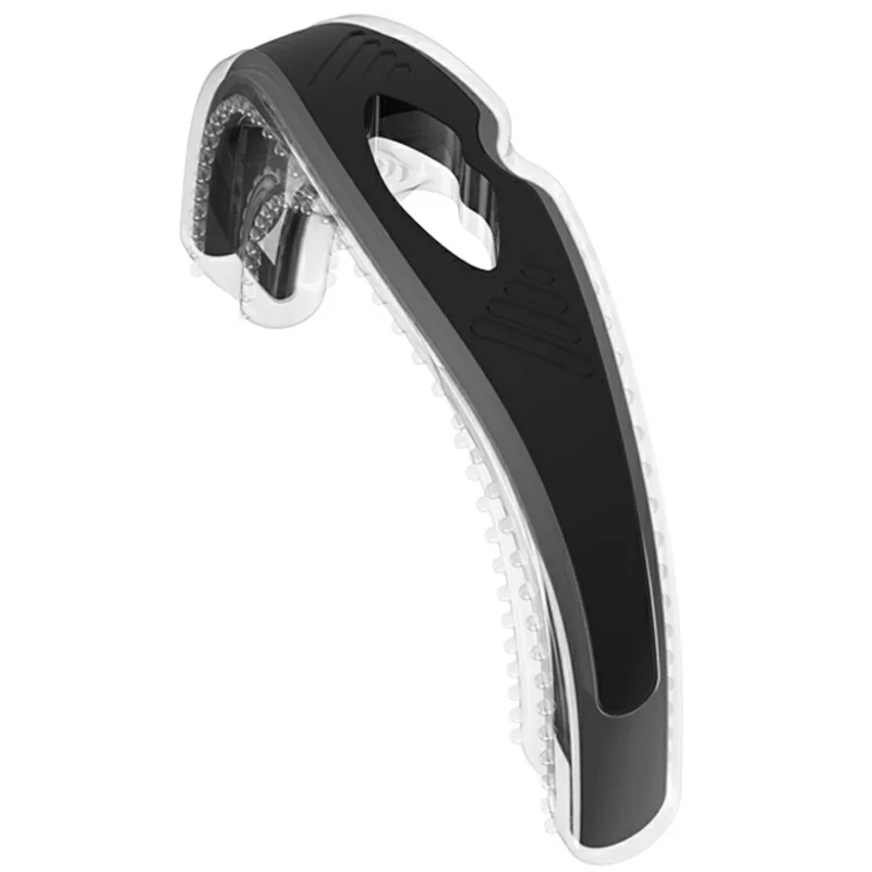 YJK-100 Anti-Snoring Device Snore-Stopper Mouthpiece Improve Sleep Quality Mouth Guard for Better Breathing - Black