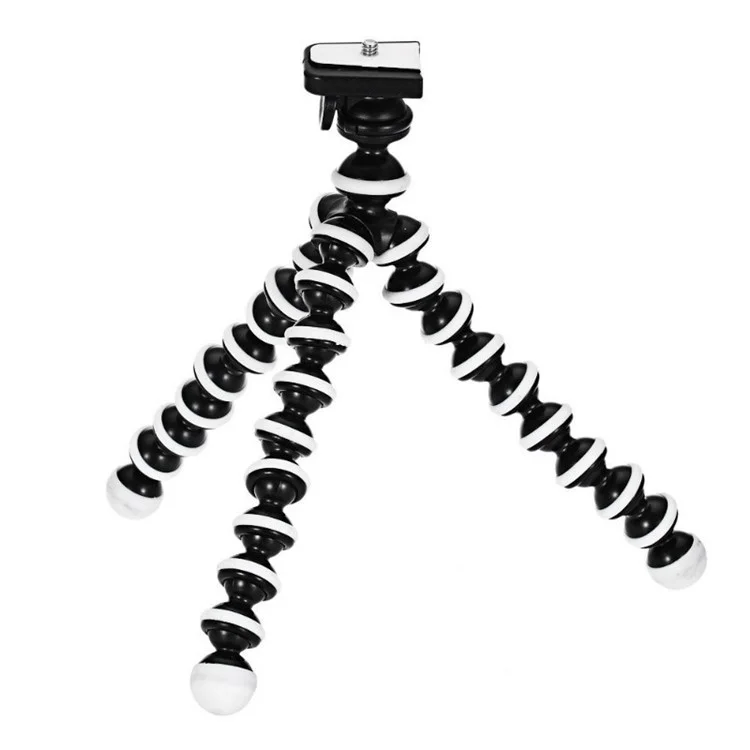 Octopus-like Tripod Stand Holder with 1/4 Screw and Clamp for Cameras and Smartphones, Size: M