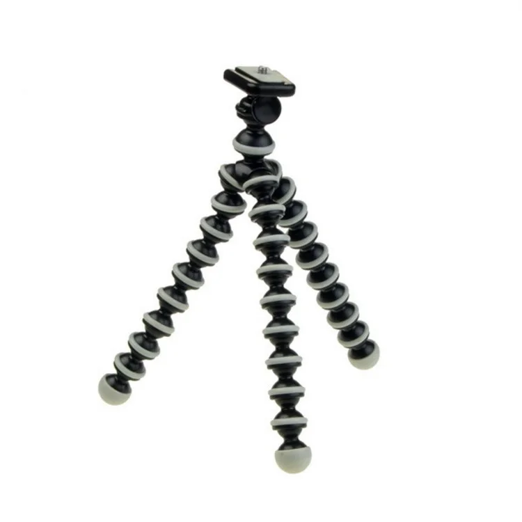 Octopus-like Tripod Stand Holder with 1/4 Screw and Clamp for Cameras and Smartphones, Size: M