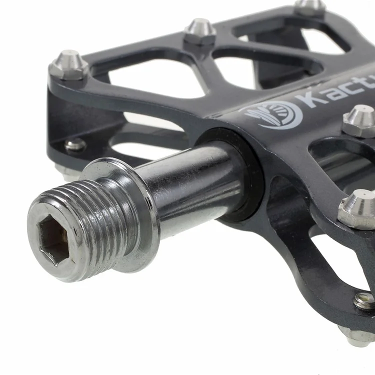 1 Pair of Magnesium Alloy Bicycle Pedals CNC Technology - Grey