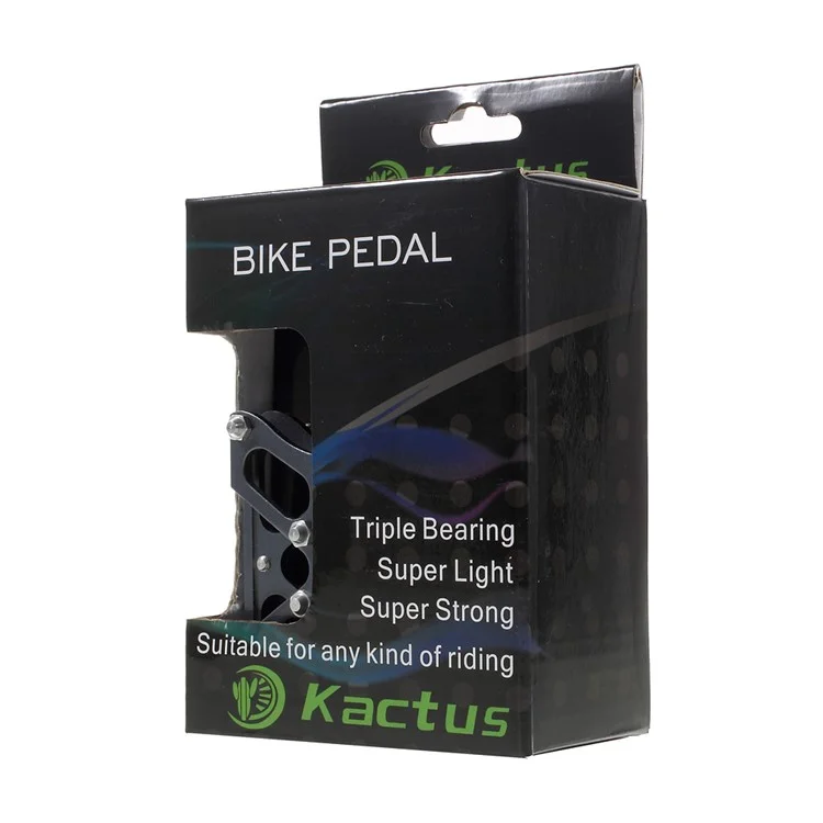 1 Pair of Magnesium Alloy Bicycle Pedals CNC Technology - Grey